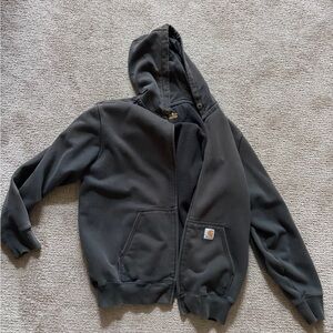 Carhartt Men's Dark Gray Hooded Jacket